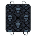 GCKG Dark Balck World Design Skull With Lacy Pattern Pet Car Seat Cover Dog Car Seat Mat Hammock Cargo Mat Trunk Mat For Cars Trucks and SUV 54x60 inches