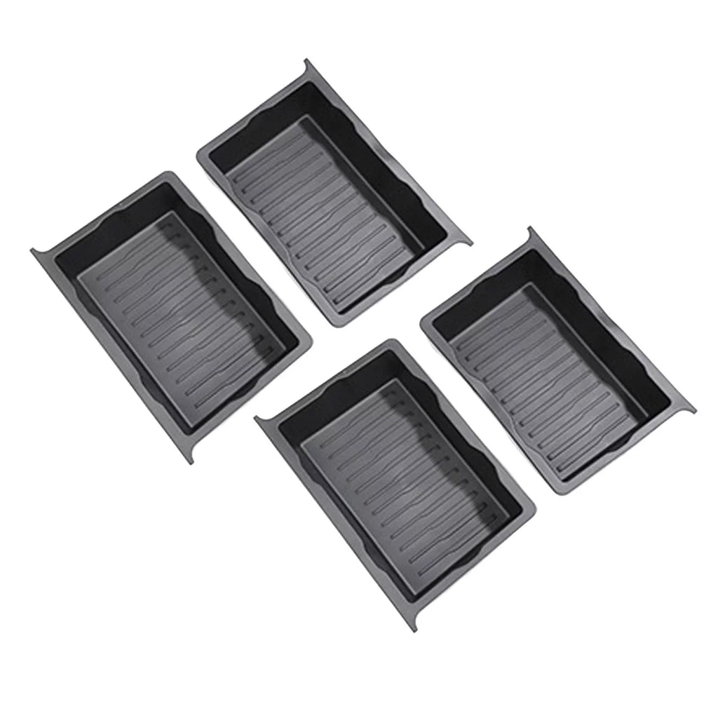 under Seat Storage Box Hidden Tray Durable Underseat Organizer Tray for Model Y