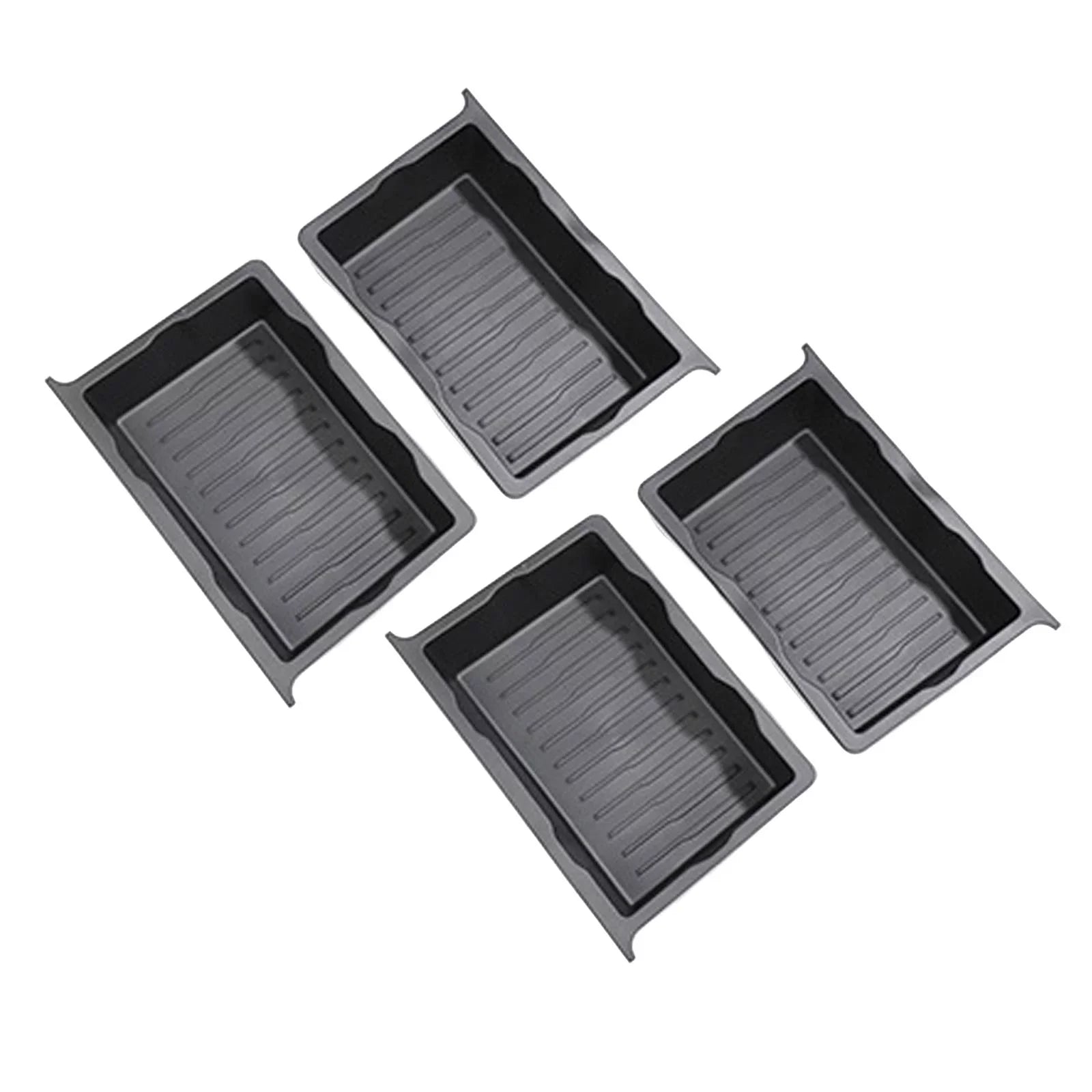 under Seat Storage Box Hidden Tray Durable Underseat Organizer Tray for Model Y