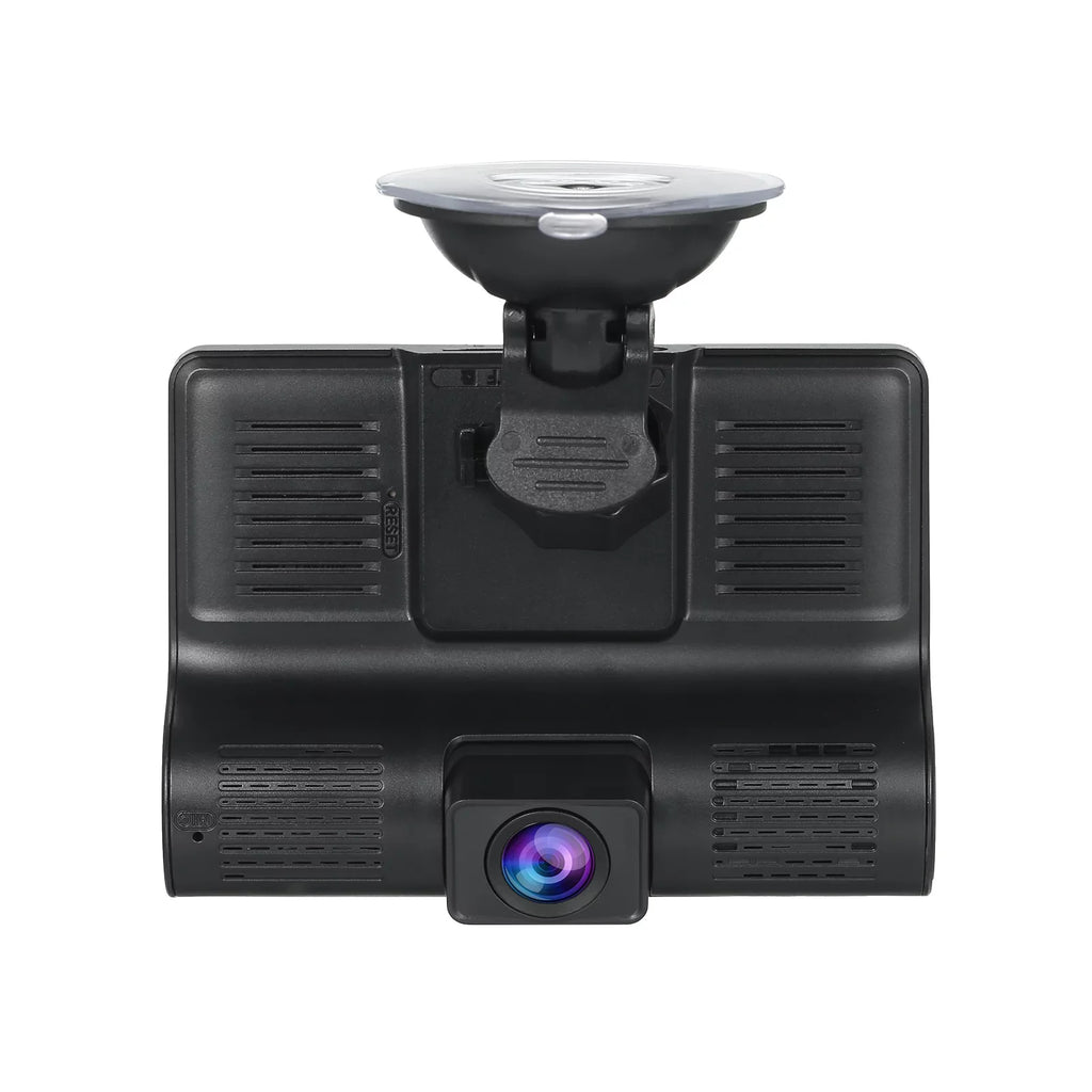 Moobody Dash Cam - 1080P Full HD Front and Rear Dual Dash Camera; 4 millimeter IPS Screen; G-sensor; Loop Recording - Keep an Eye on Your Surroundings While On the Go