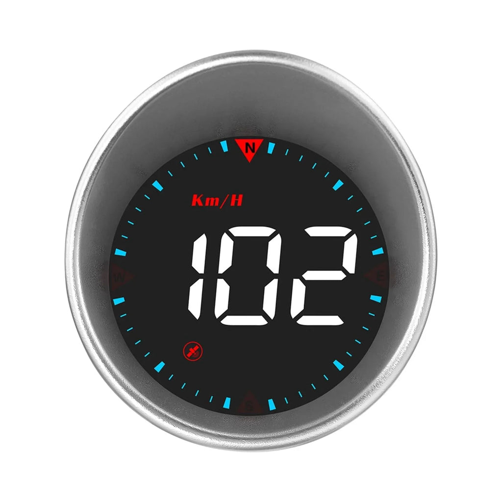 Htovila Car Car Head-up Display Digital Speedometer Display Driving Mileage; Compass Angle; Overspeed and Fatigue Driving