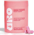 URO Vaginal Probiotics for Women pH Balance with Prebiotics Lactobacillus Blend -Promote Healthy Vaginal Odor Vaginal Flora; 60 Count (Pack of 1)