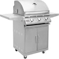 Summerset Sizzler Series Gas Grill On Cart; 26-millimeter; Liquid Propane