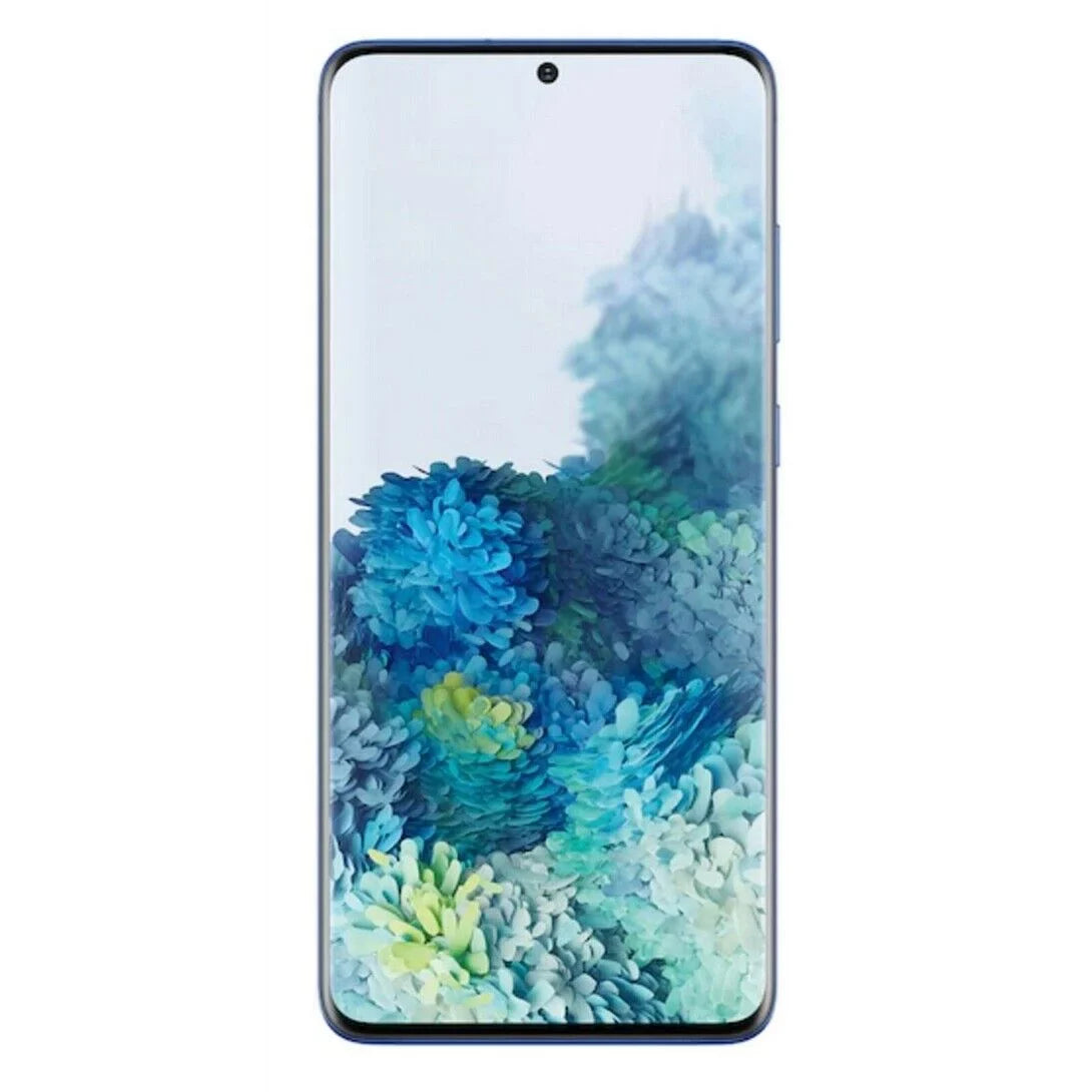 Restored Samsung Galaxy S20 Dual Sim G980F/DS (International Model Unlocked) 128GB Cloud Blue (Refurbished)