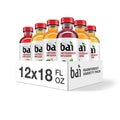 Bai Flavored ; Rainforest Variety Pack; Antioxidant Infused Drinks; 18 Fluid Ounce Bottles; 12 Count; 3 Each of Brasilia Blueberry; Costa Rica Clementine; Malawi Mango; Sumatra Dragonfruit