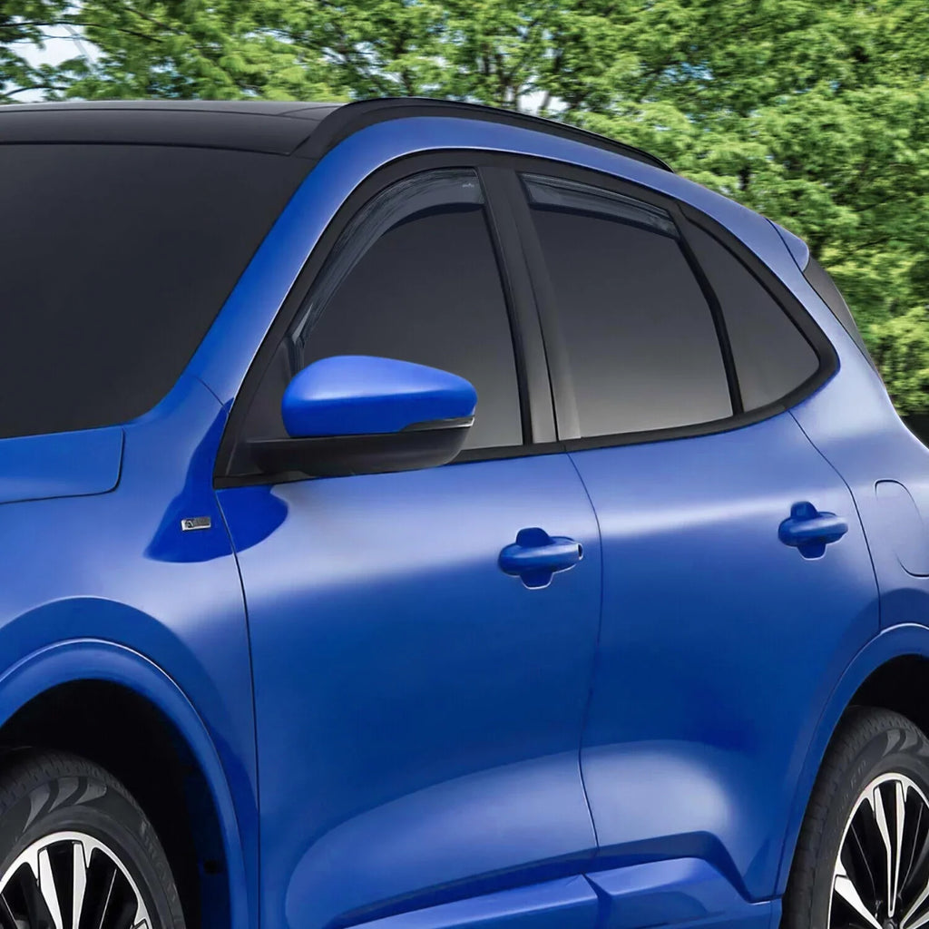 Goodyear Shatterproof in-Channel Window Deflectors for Ford Escape 2020-2024; Rain Guards; Window Visors for Cars; Vent Deflector; Car Accessories; 4 pcs - GY003472