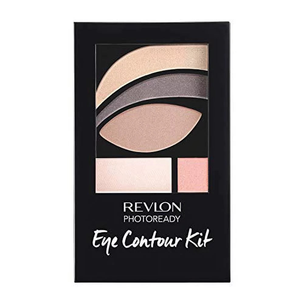 2 Pack Revlon Eyeshadow Paette; PhotoReady Eye Makeup; Creamy Pigmented in Blendable Matte & Shimmer Finishes 505 Impressionist; 0.01 Oz