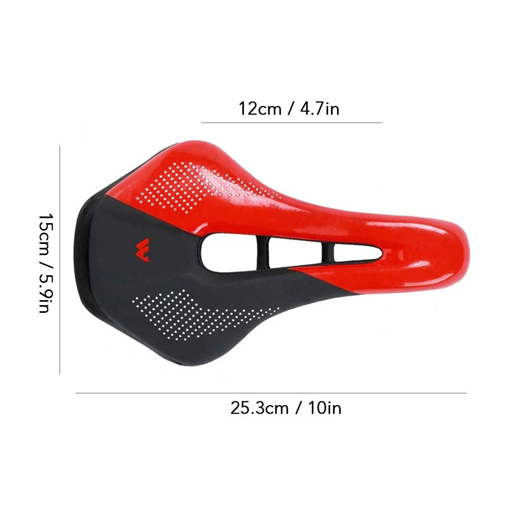 Bike Saddle;Equipment Road Mtb Bike Soft Pu Leather Mountain Seat Soft Saddle Steel Rails Pu Leather Road Seat Soft Pu Leather Road Mtb Rails Mountain Seat Bike Saddle Jinmie