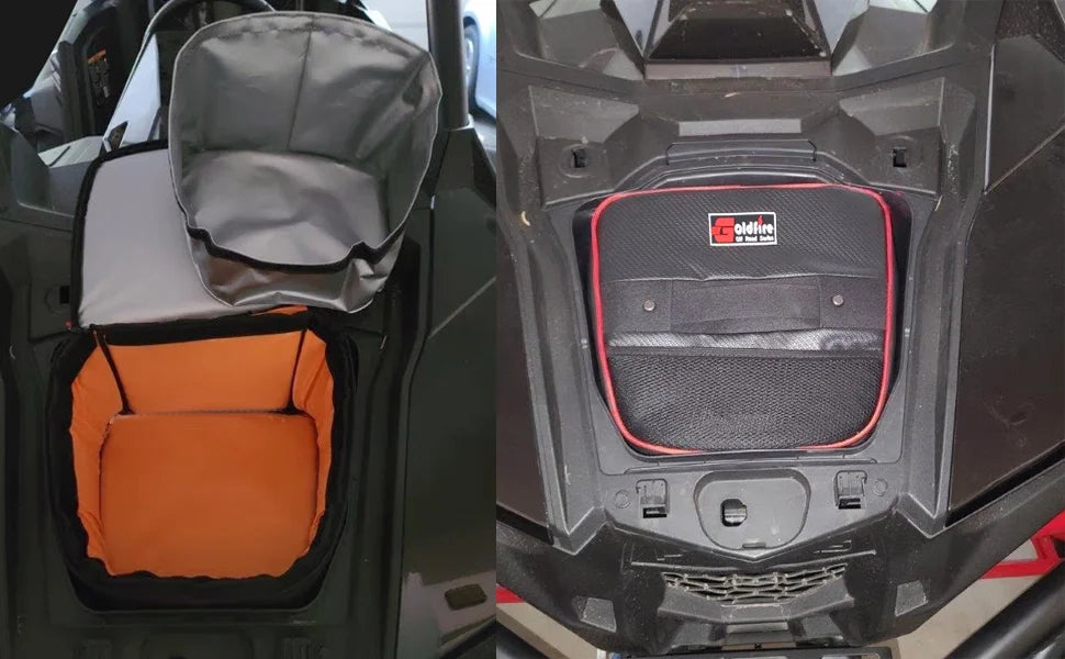 RZR RS1 Storage Organizers UTV Accessories Underhood Storage Bag Cooler Liquidproof Tool Bag Fit for Polaris RZR RS1 2018+