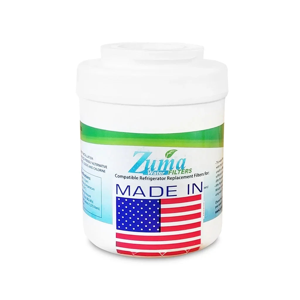 ZUMA Brand ; and Ice Filter ; Model # OPFG-RF300 ; Compatible with GE® MWF - 1525 - Made in U.S.A.