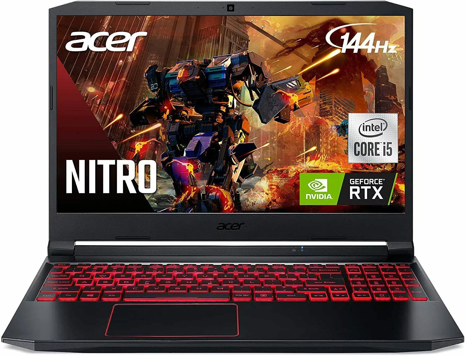 New Acer Nitro 5 15.6'' FHD 144Hz Laptop i5-10300H 16GB 512GB SSD RTX 3050 4GB