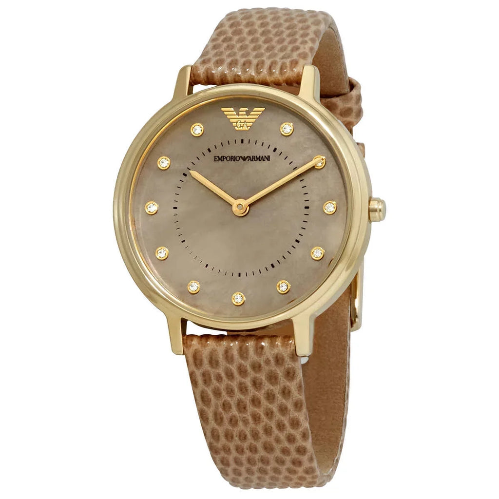Emporio Armani Quartz Mother of Pearl Dial Ladies Watch AR11151