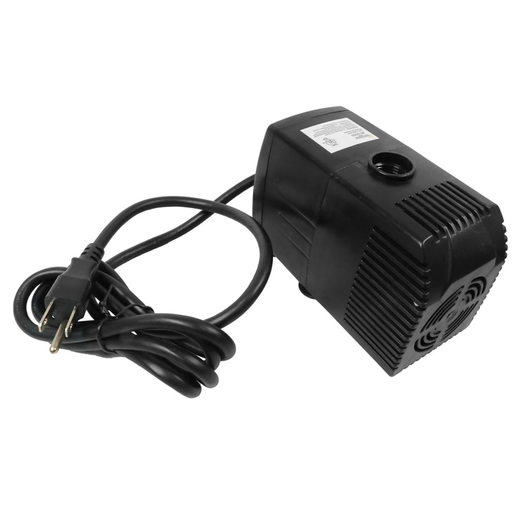 Sunnydaze Voltage-driven Pond Pump with Filter and 3 Heads Paint Heads - 120 Volts
