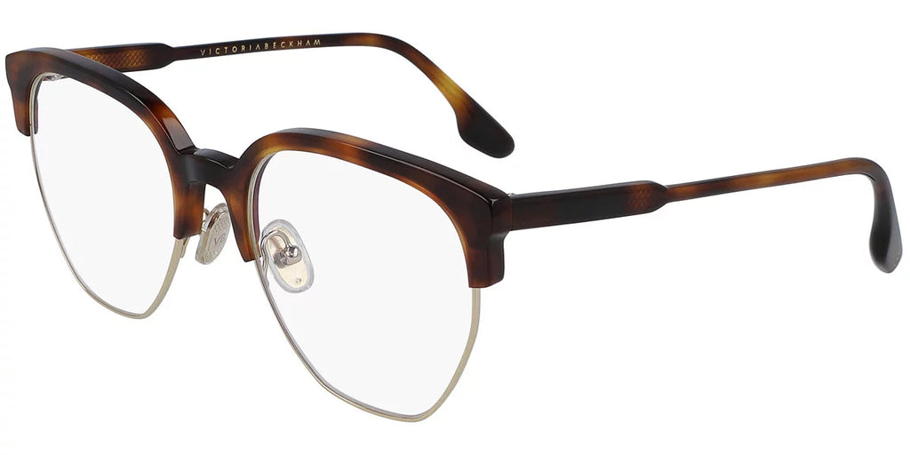 Victoria Beckham VB2107 Full Rim Round Tortoise Eyeglasses
