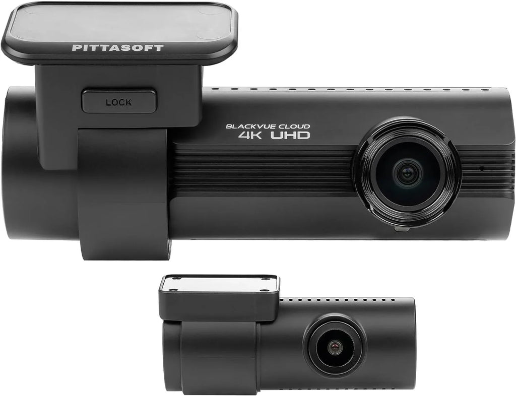 BlackVue Dash Cam Front and Rear DR970X-2CH Plus 64GB | 4K UHD Cloud Dashcam | STARVIS 2 CMOS Sensor | Built-in Wi-Fi; GPS; Parking Mode | LTE and Mobile Hotspot via Optional LTE Module