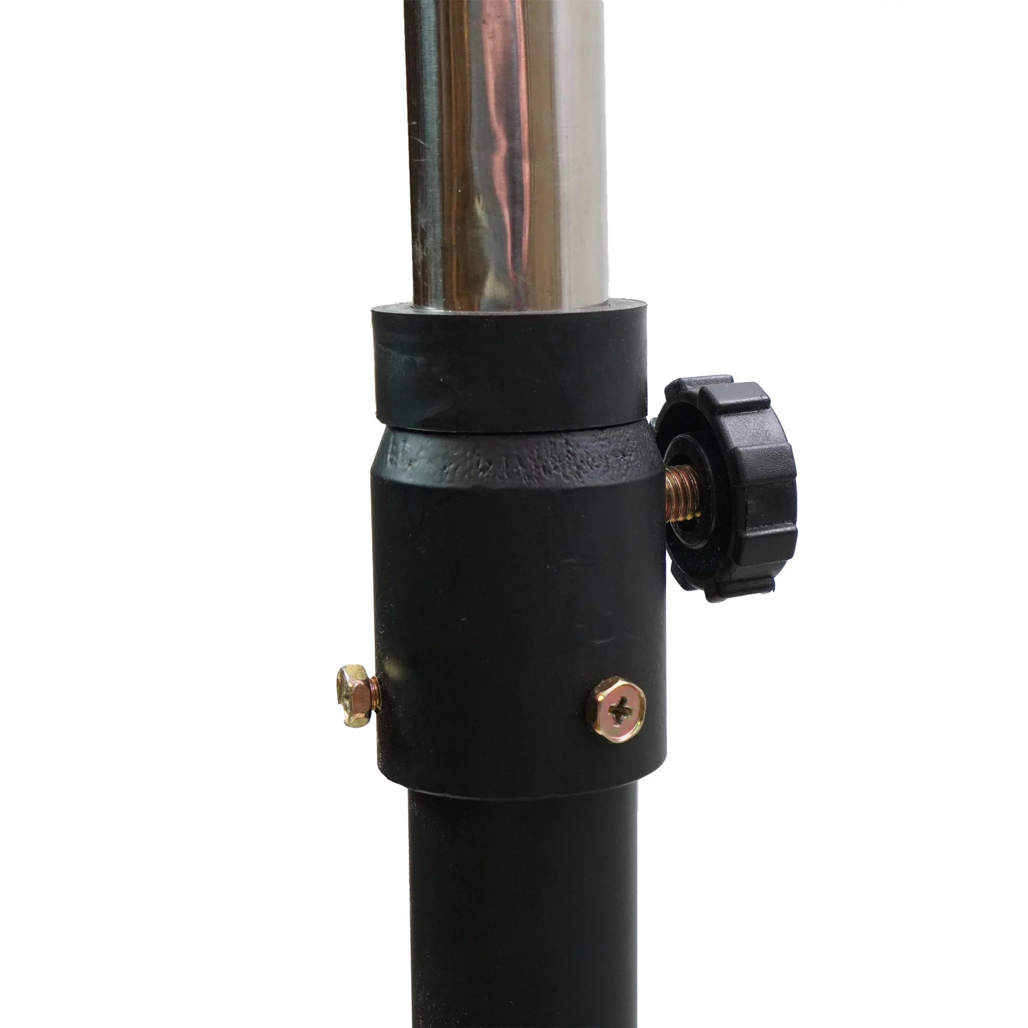 Northlight 30" Adjustable 3-Speed Oscillating Industrial Pedestal Ventilator - Black