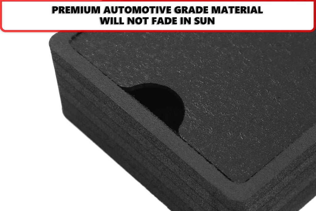 Red Hound Auto Center Console Organizer Vehicle Insert Secret Compartment Tray Compatible with Honda Pilot 2009 2010 2011 Black Anti-Rattle