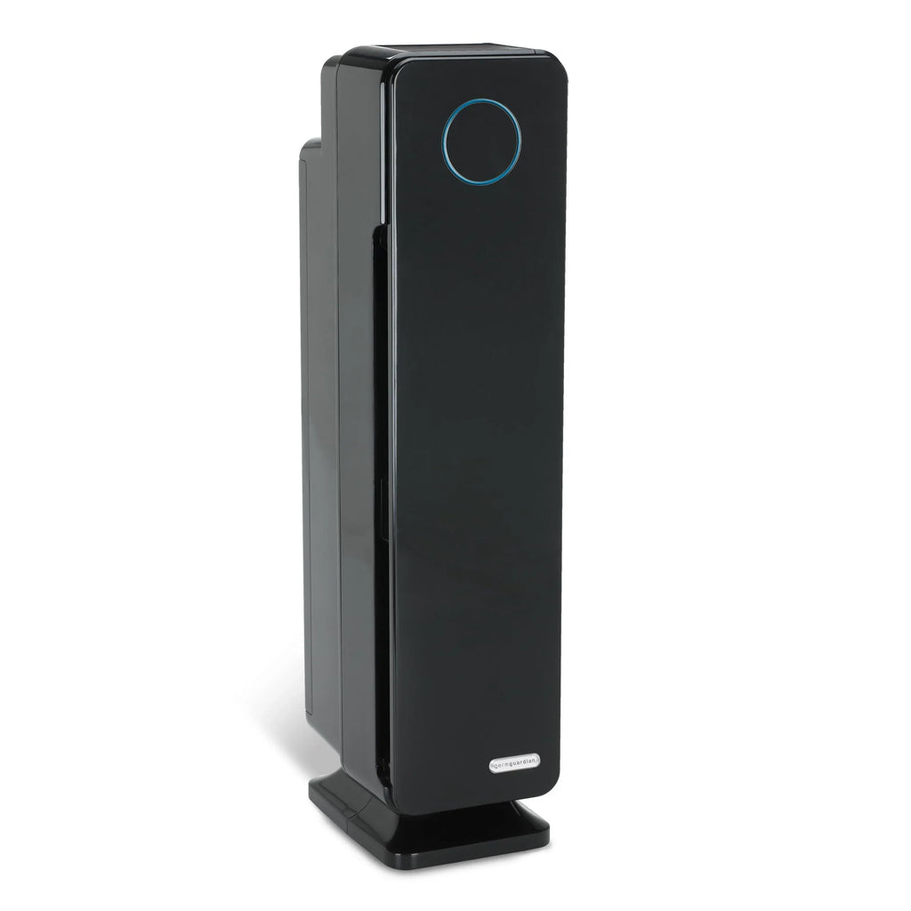 GermGuardian Air Purifier for Home; Large Rooms; H13 HEPA Filter; Removes Dust; Allergens; Smoke; Pollen; Odors; Mold; UV-C Light Helps Reduce Germs; 28 millimeter; Black; AC5350B