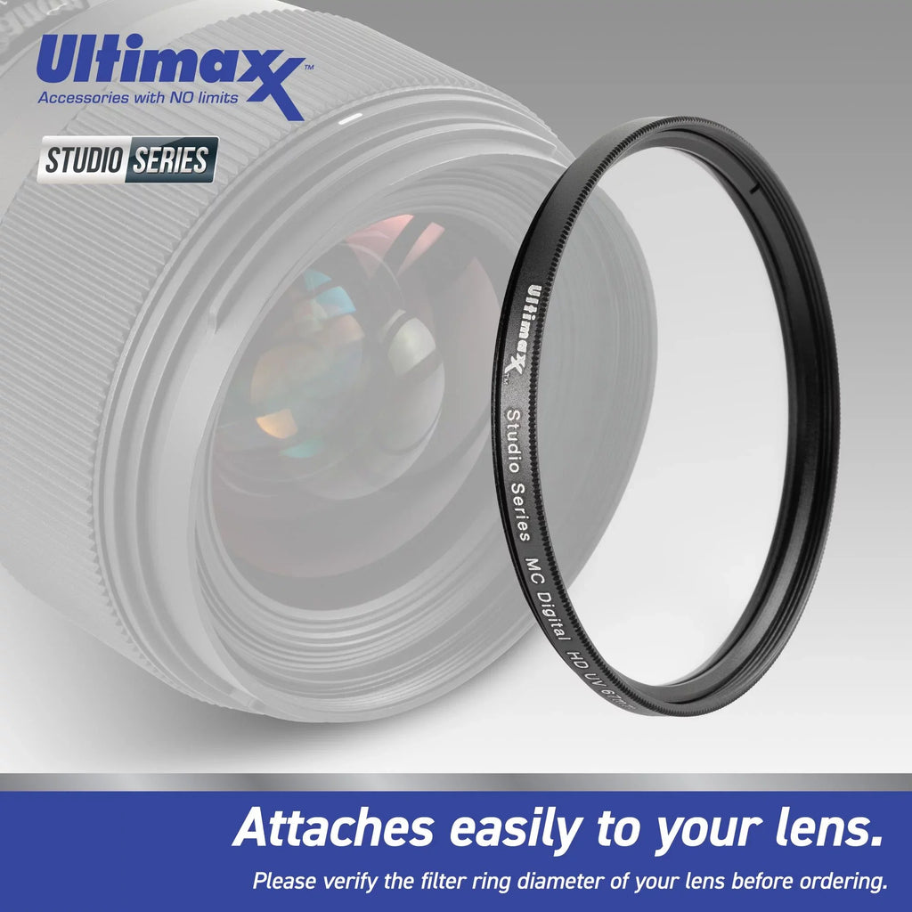 Ultimaxx Starter Sony ZV-1F Camera Bundle (White) - Includes: 64GB Ultra Memory Card; Replacement Battery; Protective UV Filter & More (15pc Bundle)