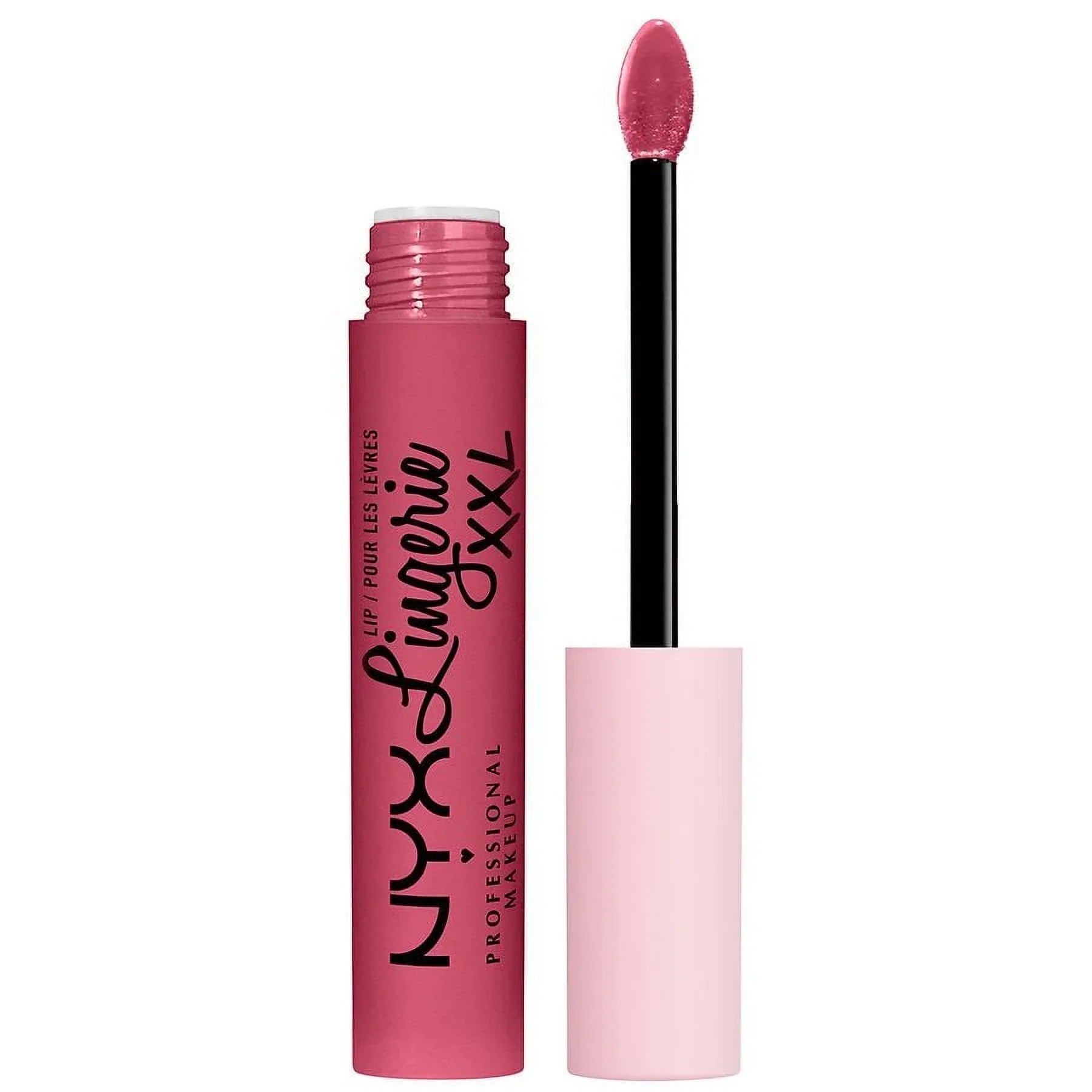 NYX Professional Makeup Lip Lingerie XXL Matte Liquid Lipstick; Push'D Up 1.0 EA Pack of 2