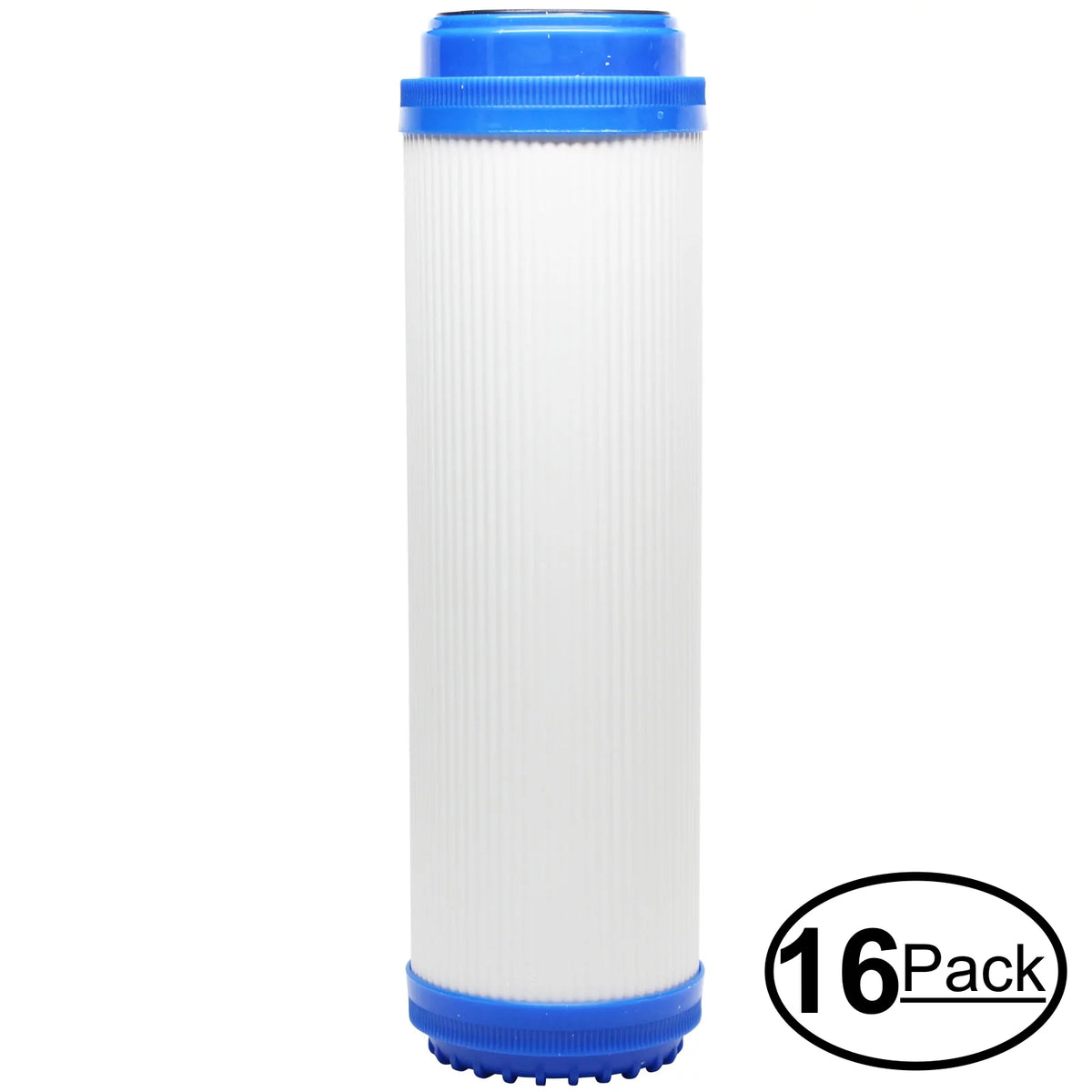 16-Pack Replacement for 3M Aqua-Pure SS8 EPE-316L Granular Activated Carbon Filter - Universal 10-inch Cartridge for 3M Aqua-Pure Whole House Stainless Steel Filter Housing - Denali Pure Brand