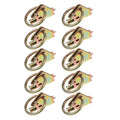 Frcolor Tie Down Track E Trailer Rings Ring D Downs Anchors Accessories Cargo Anchor System Heavy Enclosed Flush Mount Load