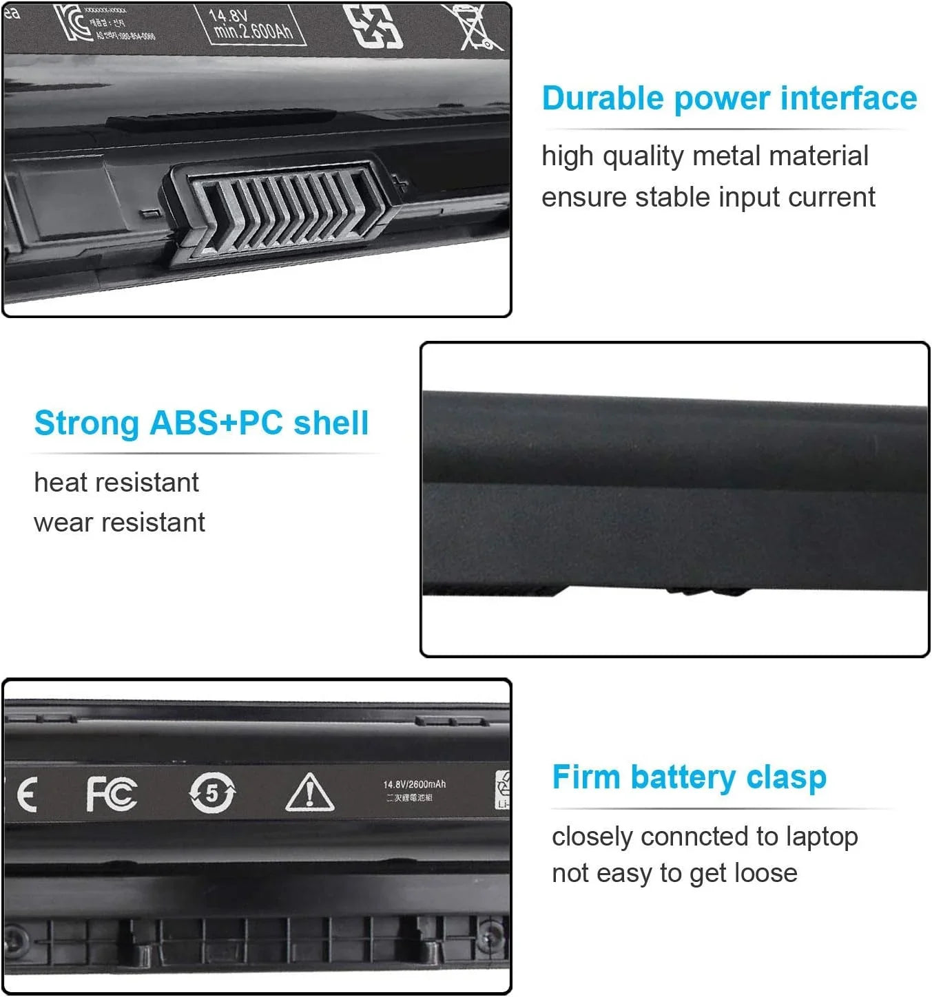 40Wh M5Y1K 14.8V y for Dell Inspiron 15 3000 5000 Series 5559 5566 5555 5558 5758 3552 3567 3558 3551 17 5759