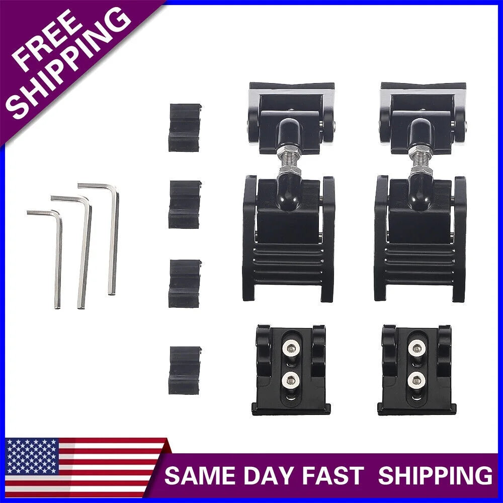 JLLOM Sturdy Black Hood Latch Lock Catch for Jeep Wrangler JK 07-18 - Defend Your Jeep in Style