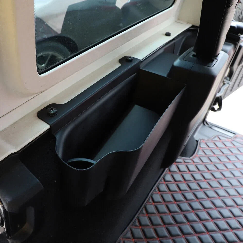 Teledu 2X Rear Trunk Cargo Side Storage Box Tray + Accessories