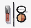 Smashbox ABLAZE Eye & Lip Set; Photo Edit Eye Shadow Trio (It's Lit; Blaze Away; Mango Salsa) 11oz; Always On Gel Liner - Fishnet .04oz; Always On Metallic Matte - Rust Fund .13 fl oz .14oz