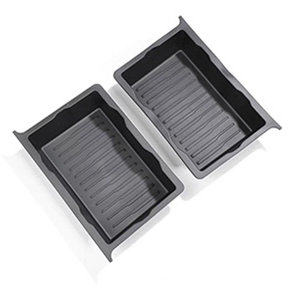 under Seat Storage Box Hidden Tray Durable Underseat Organizer Tray for Model Y