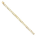 14k Yellow Gold Cuban Link Bracelet - 8" | Elegant 14KY Gold Chain Bracelets for Men and Women | Weight 15.5 | Men’s Jewelry for Gift