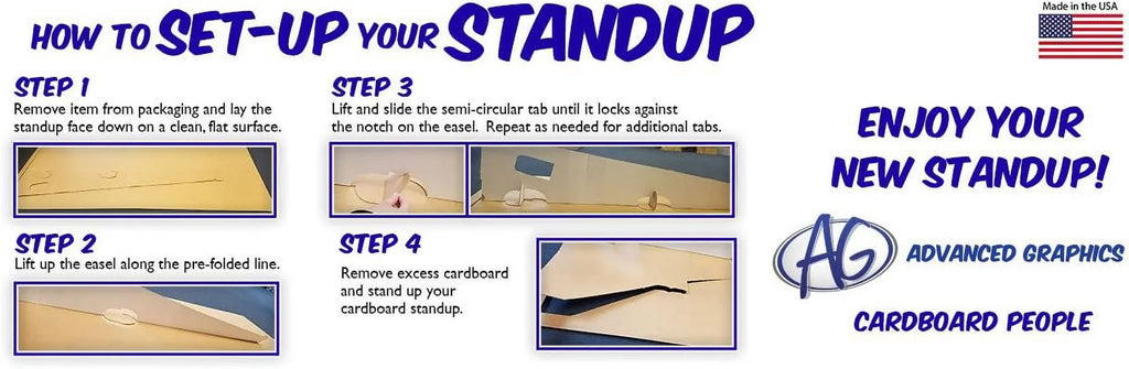 Downhill Skier Stand-In Life Size Cardboard Cutout Standup