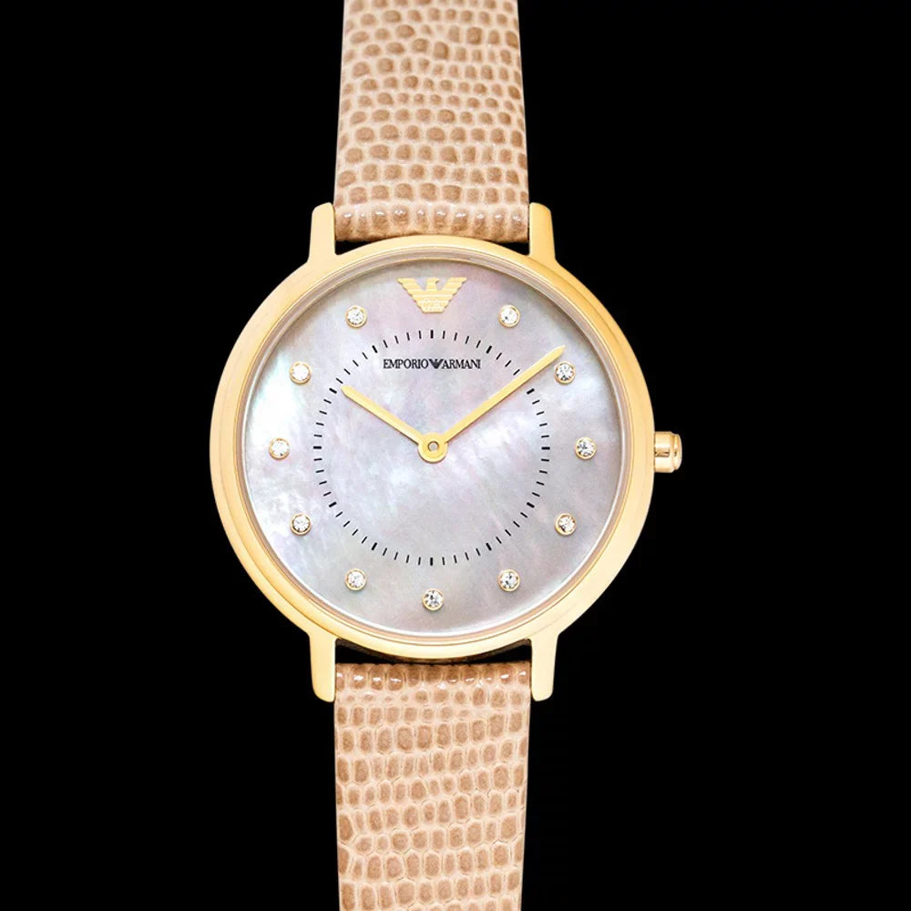 Emporio Armani Quartz Mother of Pearl Dial Ladies Watch AR11151