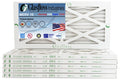 Glasfloss 8x20x1 - MERV 10 -Qty:6 - Furnace Air Filter - Made in USA (Actual Size: 7.5 x 19.5x7/8 inch)