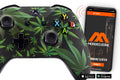 420 Black Xbox One S SMART Custom Rapid Fire Modded Controller. FPS mods. COD Warzone