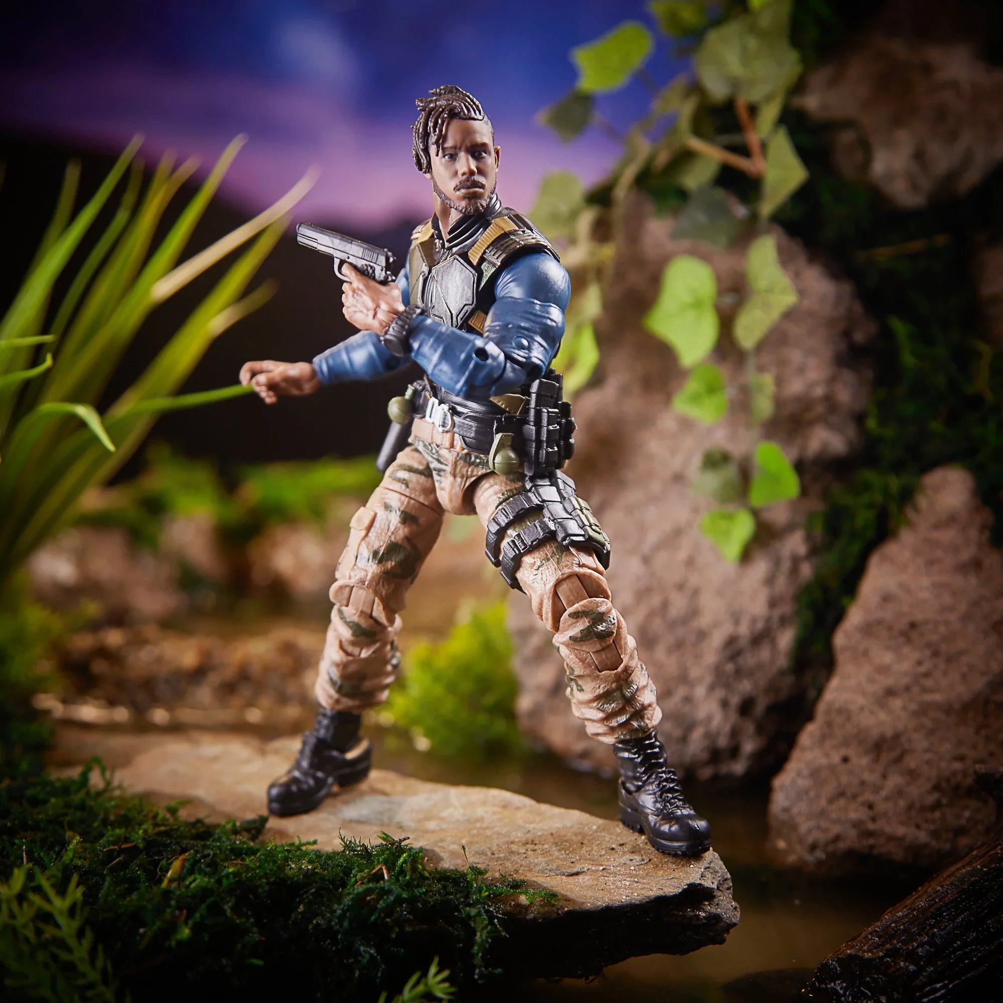 Marvel Legends Series Black Panther 6-inch Erik Killmonger Figure