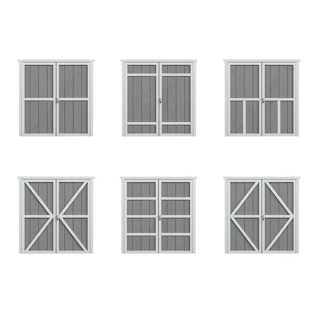 Handy Home Products Astoria 12 ft. x 24 ft. Wood Storage Shed