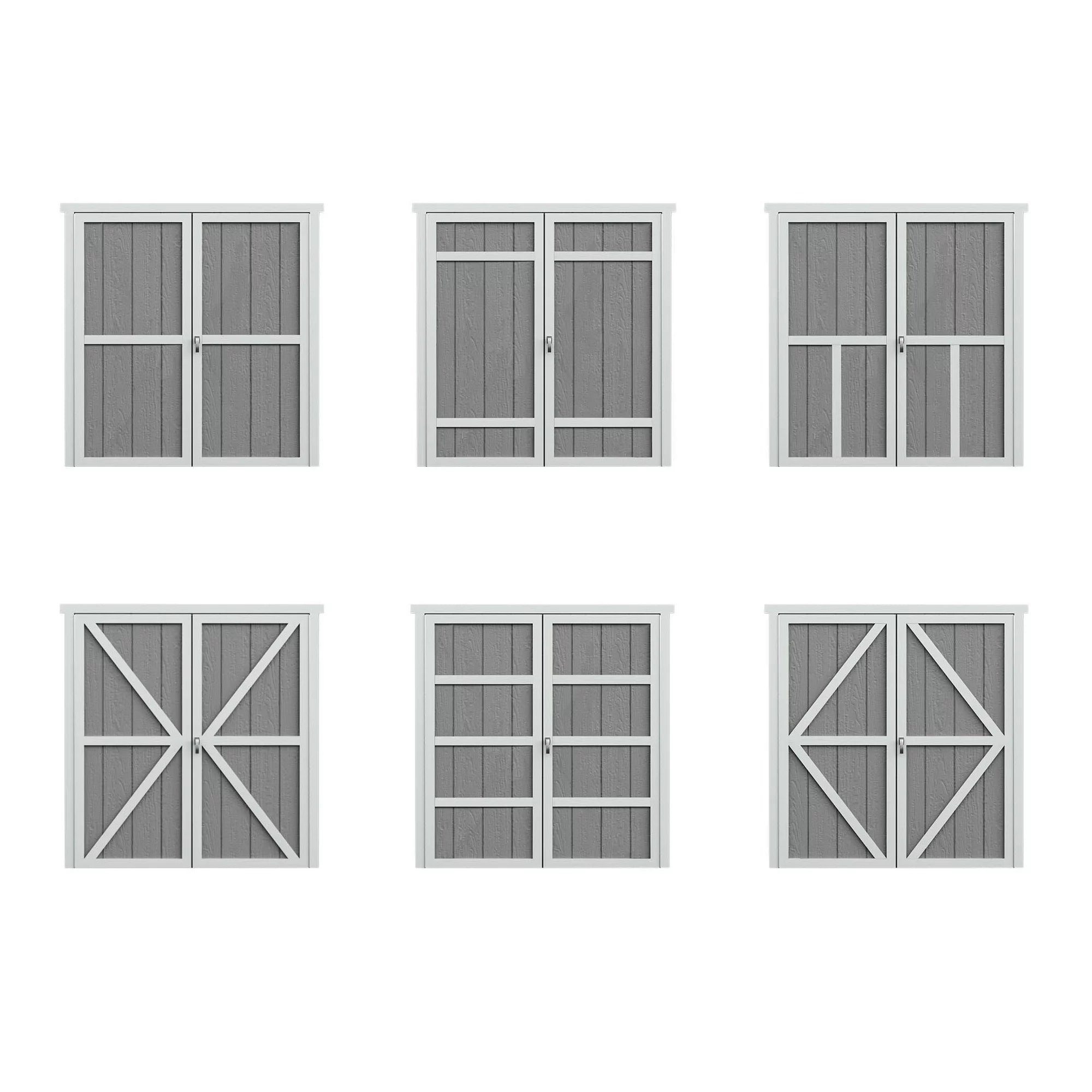 Handy Home Products Astoria 12 ft. x 24 ft. Wood Storage Shed