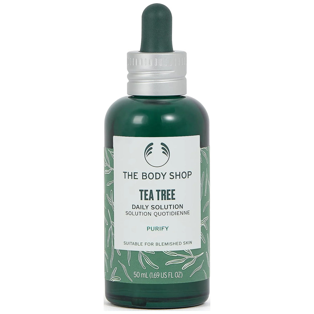 The Body Shop Tea Tree Daily Solution Serum - Purifying - For Oily; Blemished Skin - 1.69 Fl Oz.