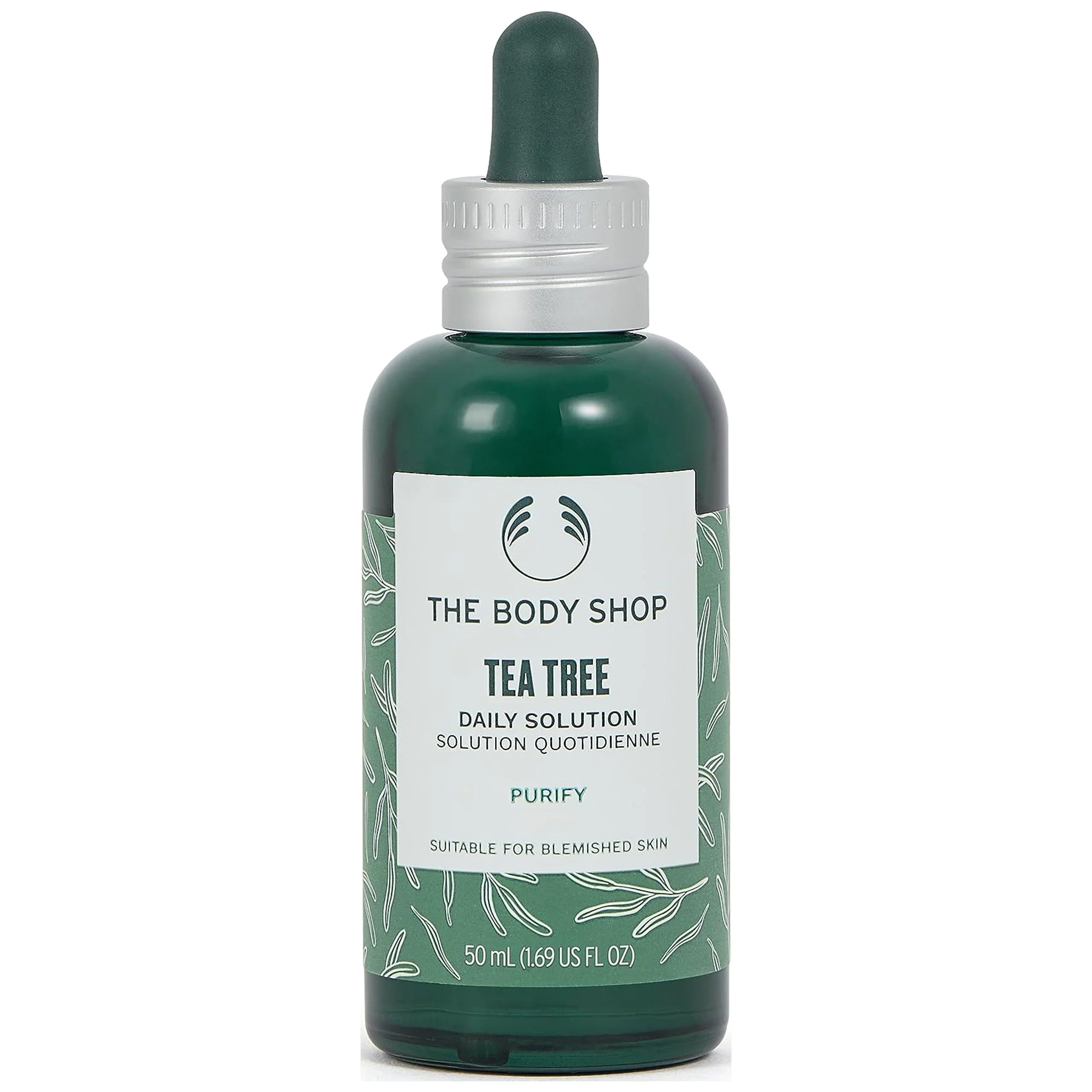 The Body Shop Tea Tree Daily Solution Serum - Purifying - For Oily; Blemished Skin - 1.69 Fl Oz.