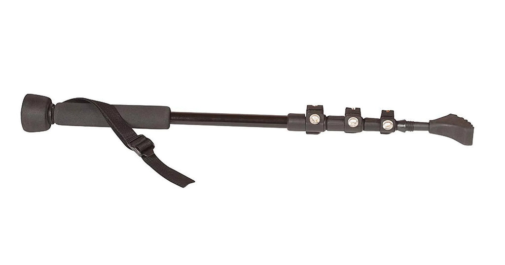 York Nordic Collapsible Trekking & Hiking Poles with Digital Camera Mount; Flip Locks; and Rubber Feet; Pair