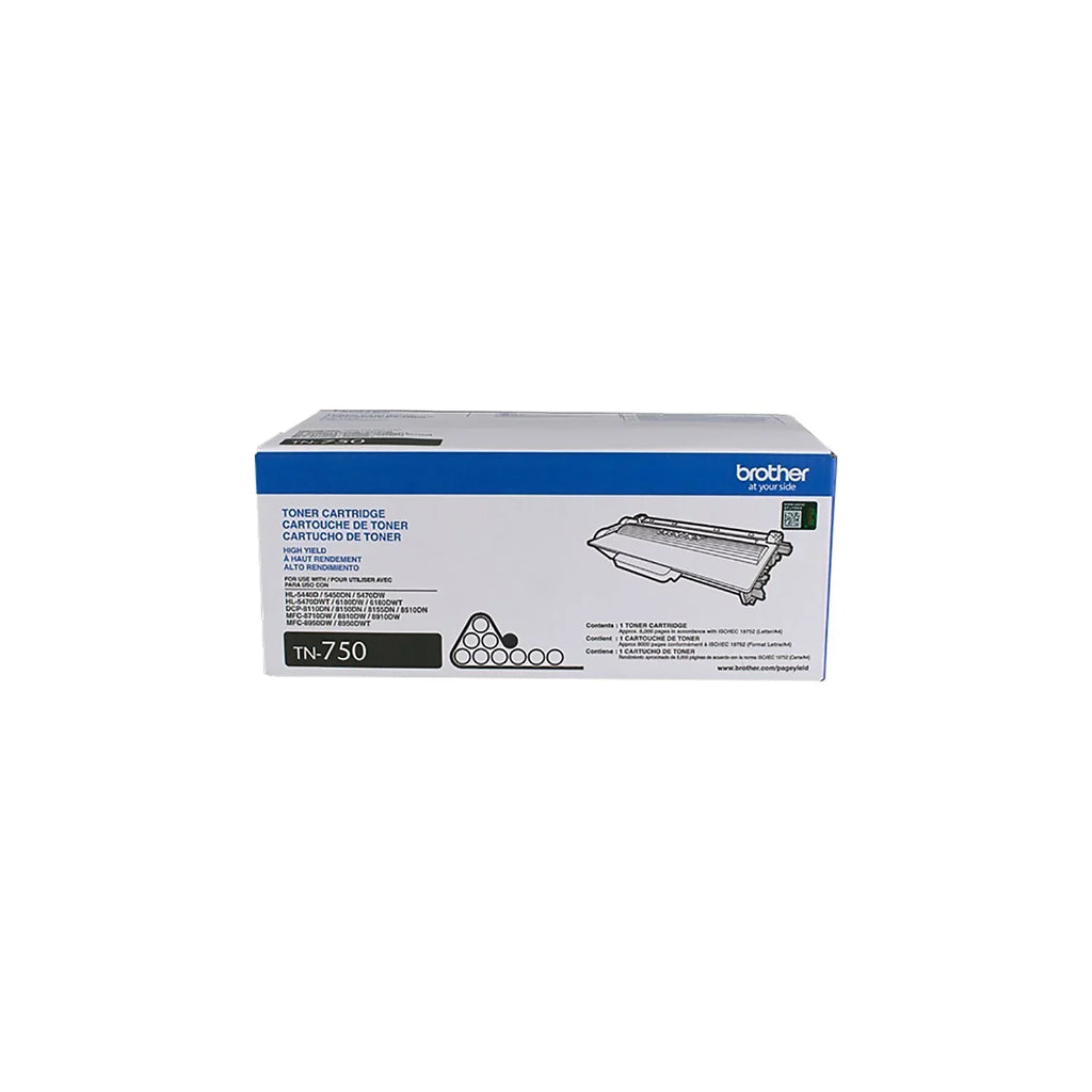 Brother Genuine High-yield Black Printer Toner Cartridge; TN7502PK