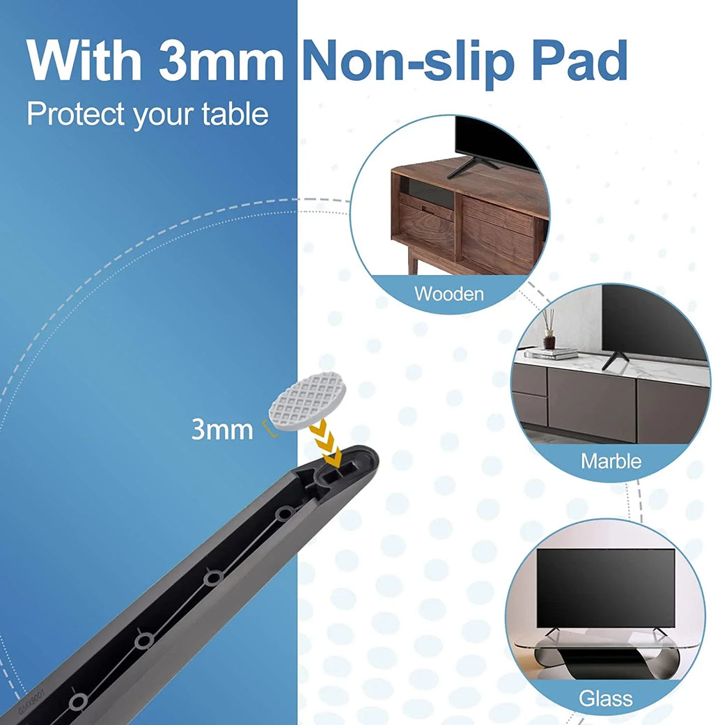 Base Stand for Onn Smart Tv - for 24" 40" 48" 50" 55" 58" 60" TV RC-ALIR RC439 100005396 100024699 100012586 100018971