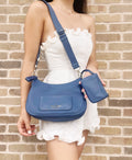 Kate Spade New York Women's Chelsea Small Nylon Crossbody Bag (Shipyard Blue)
