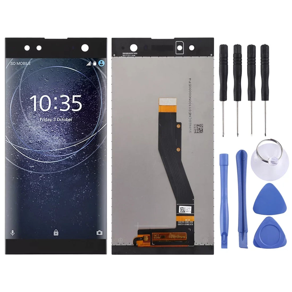 Cellphone Repair Parts OEM LCD Screen for Sony Xperia XA2 Ultra with Digitizer Full Assembly