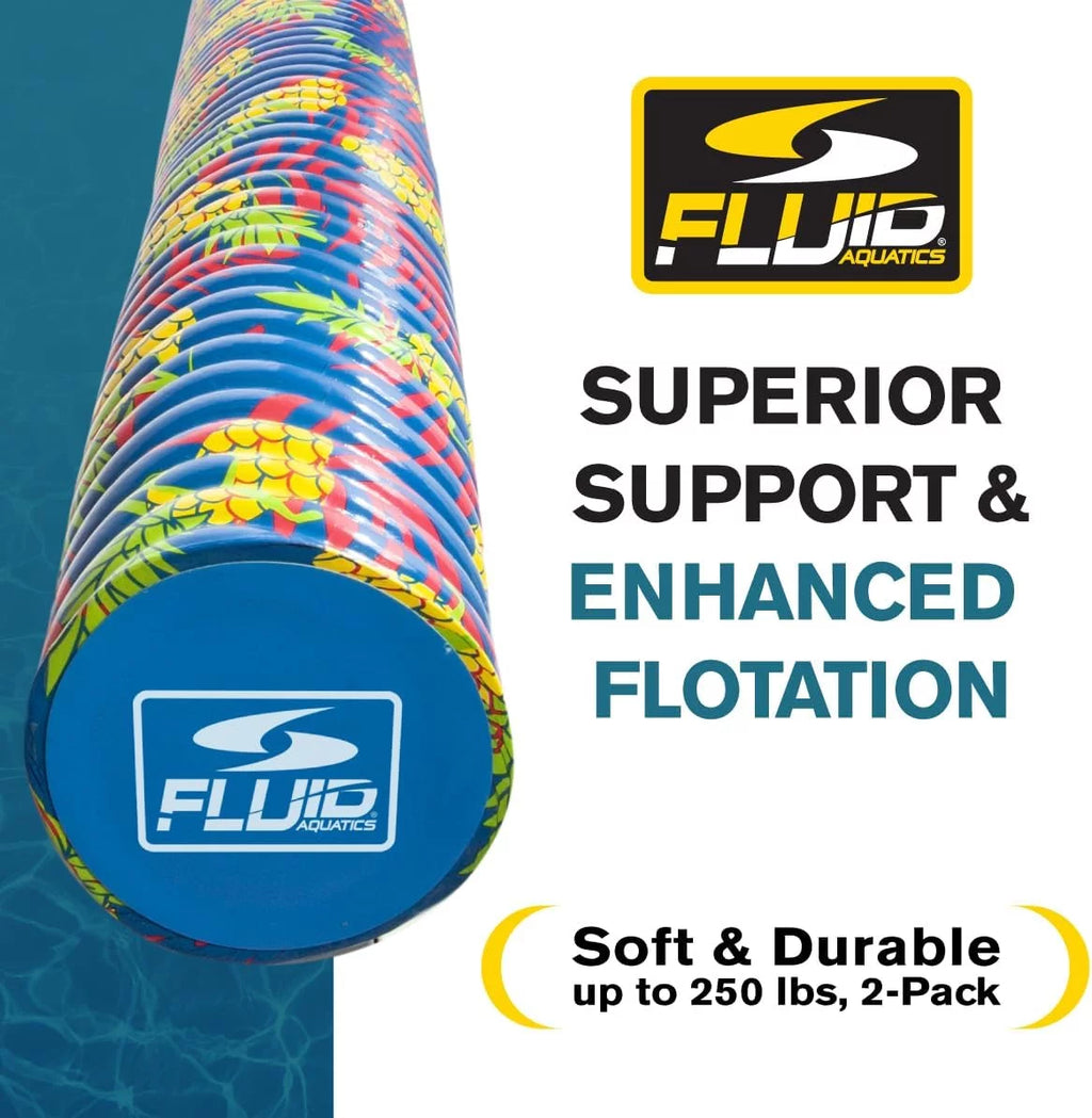 Fluid - Deluxe Swimming Pool Noodle - 2 Pack . Pool toy; Unisex;Teen