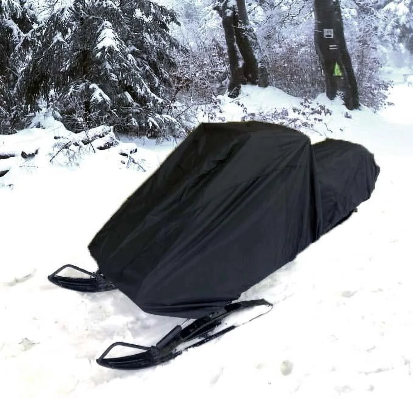 300D Snowmobile Travel and Storage Cover Compatible for 2008-2009 Ski Doo Bombardier GSX Exhaust 550F Sleds. Slush and Mud Protection