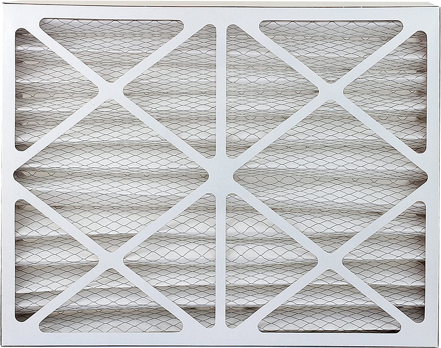 Filterbuy 20x23x4 MERV 8 Pleated HVAC AC Furnace Air Filters (2-Pack)