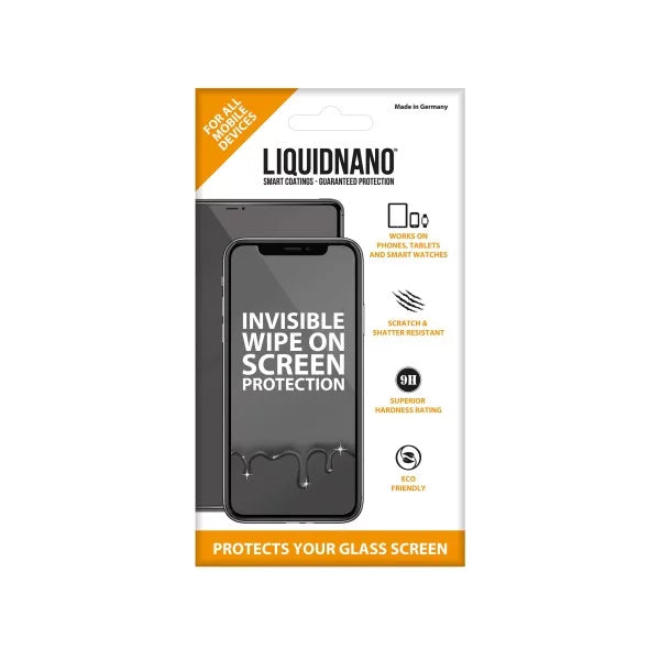 SAMSUNG Galaxy S9 G960U 64GB GSM Unlocked (USA Version) - Midnight Black (Used) + Liquid Nano Screen Protector